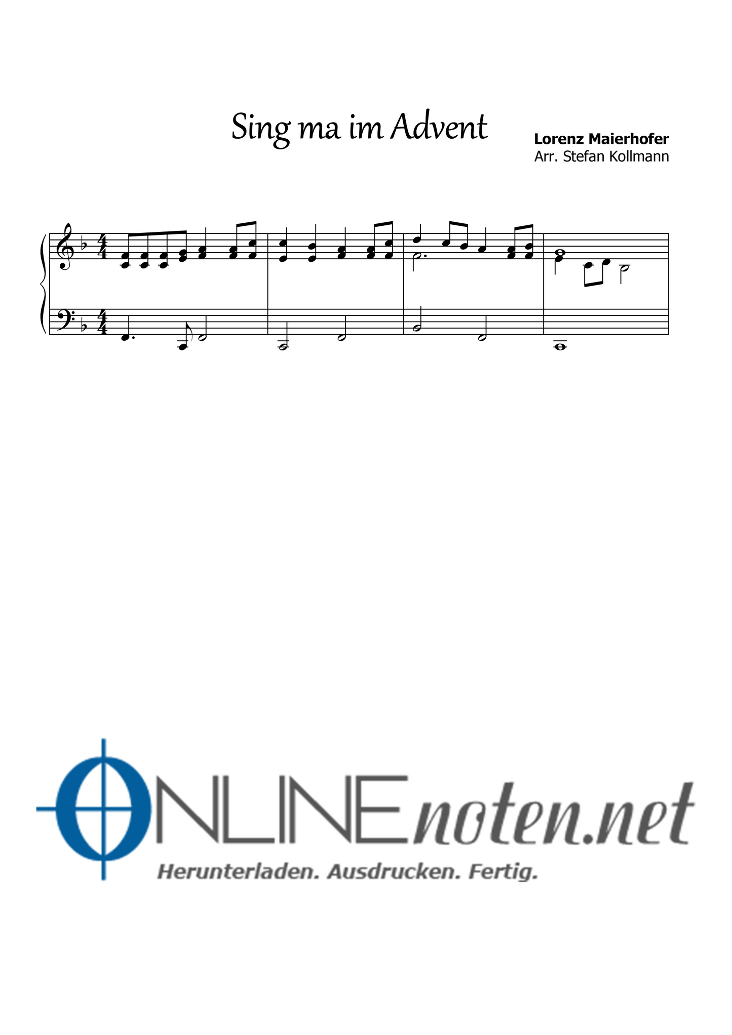 Sing ma im Advent (2)