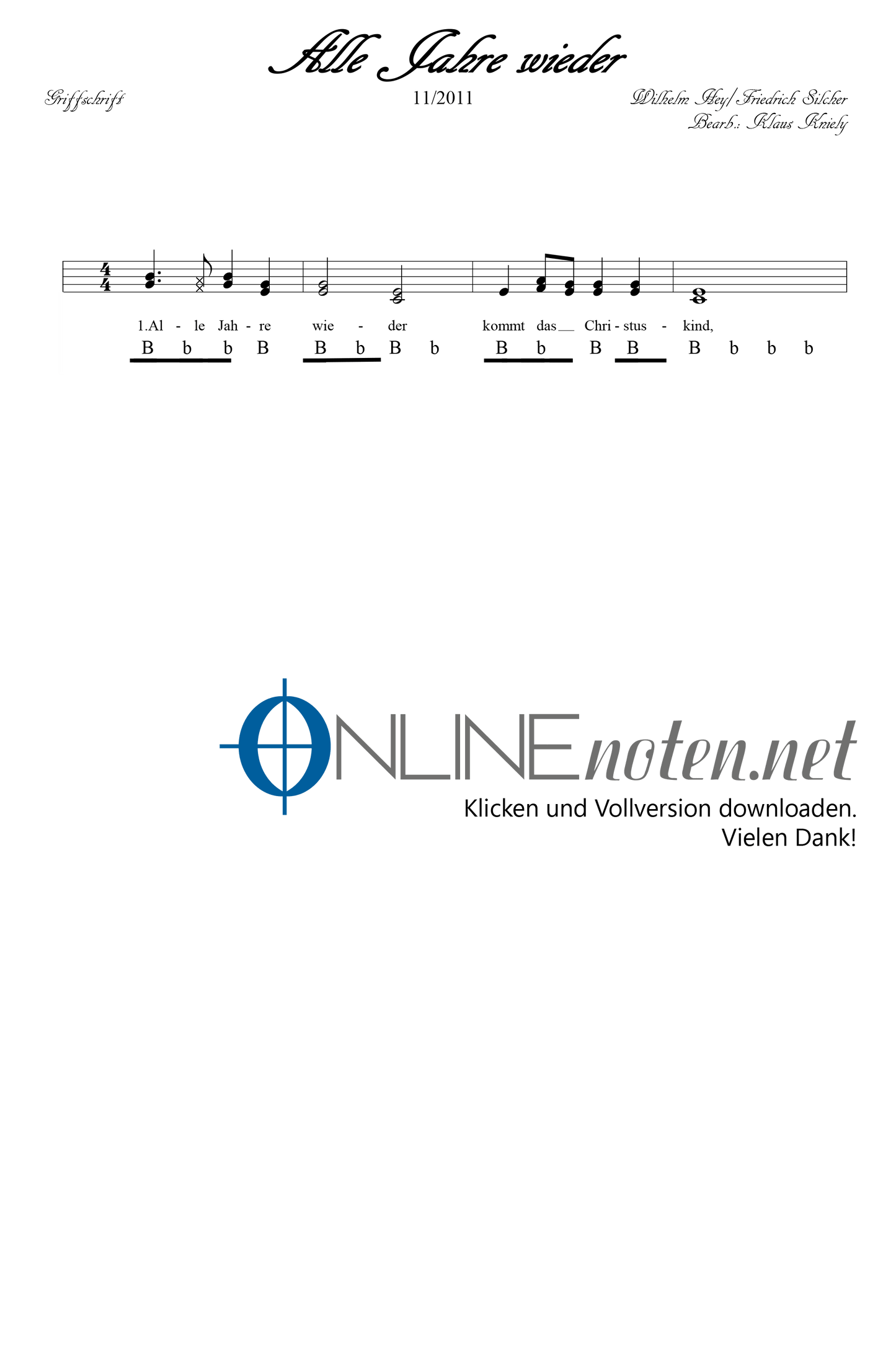 Alle Jahre wieder - Online-Noten