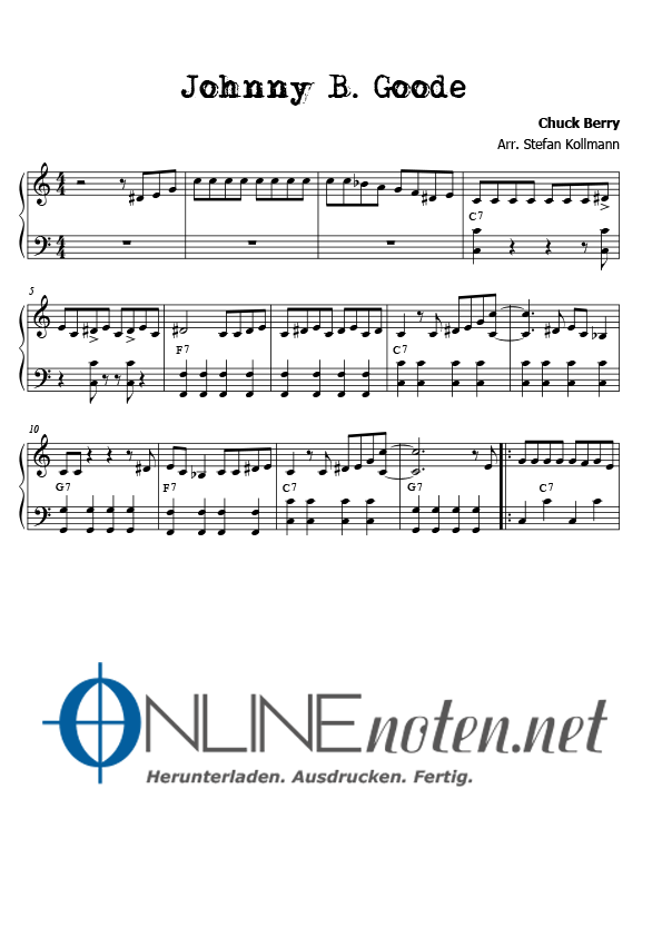 Johnny B Goode (2) - Online-Noten