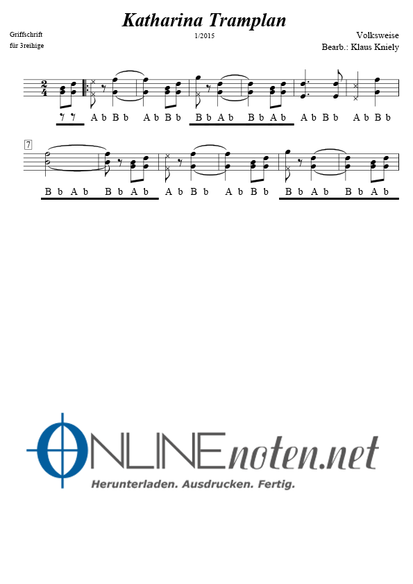 Katharina Tramplan - Online-Noten