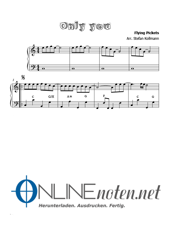 Only you (2) - Online-Noten