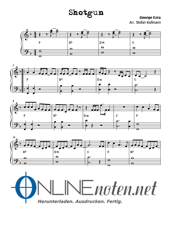 Shotgun (2) - Online-Noten