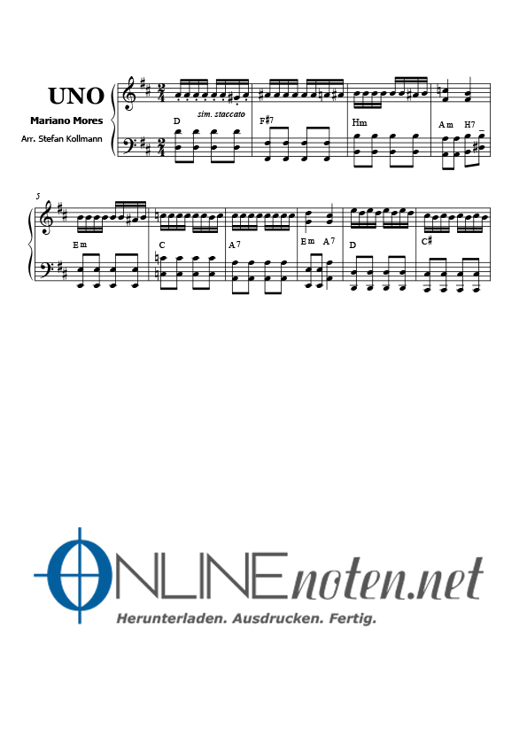 UNO Tango (3) - Online-Noten