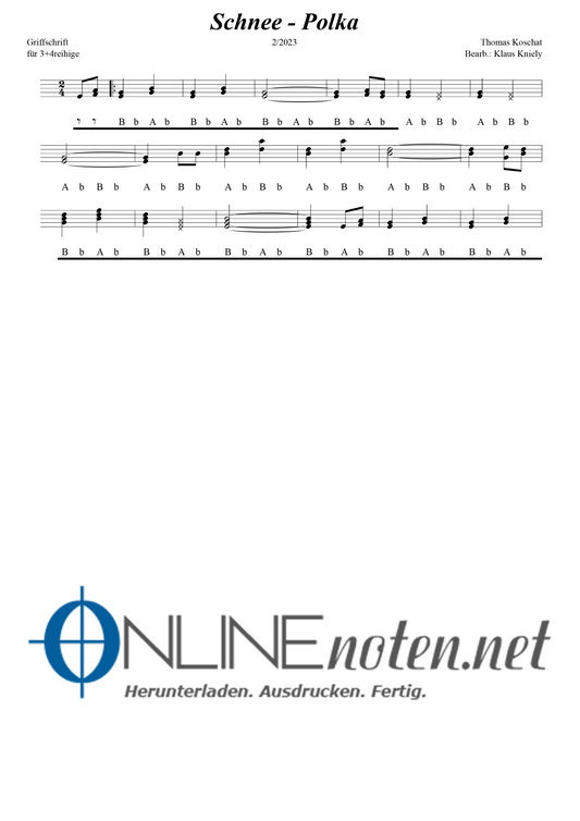 Schnee-Polka