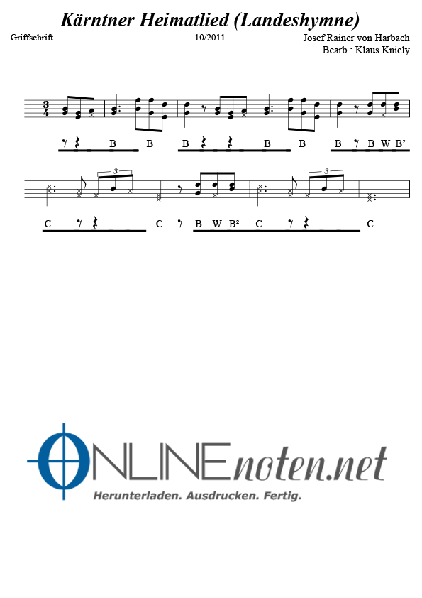K rntner Heimatlied Bei Online Noten k-rntner-heimatlied-bei-online-noten